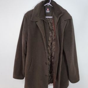 Men's Chaps overcoat, sz Lg Tall